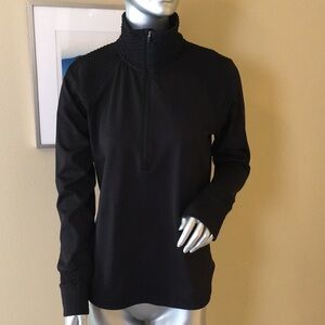 EDDIE BAUER | Motion Brushed Fleece 1/2 Zip Long Sleeve Thermal Top